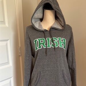Gray Hooded Sweatshirt